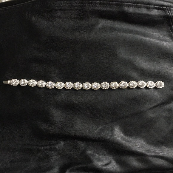 Nadri Jewelry - NADRI Oval MicroPave Embellished Tennis Bracelet
